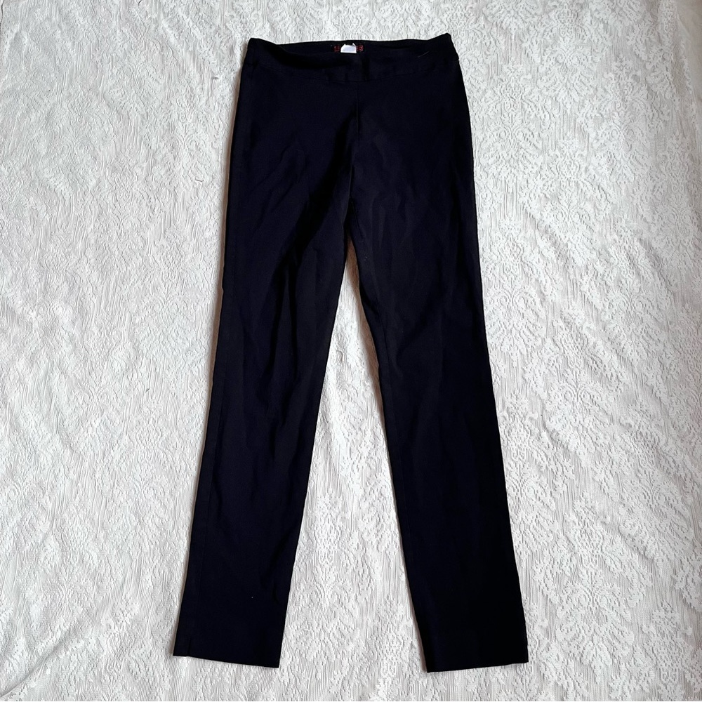 Krazy Larry black pull on skinny pants - Picture 2 of 8